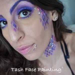 Mermaid Adult Face Painting 