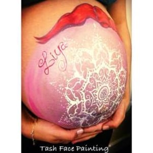 Baby Bump Painting 