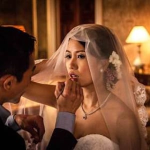 Singaporean bride make up and hair done by TheSnapshotcafe