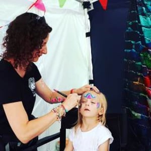 Professional face painter available for all your events