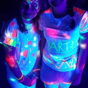 UV face painting is always a hit!