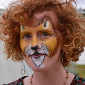 Facepainting Lion Face Folk East