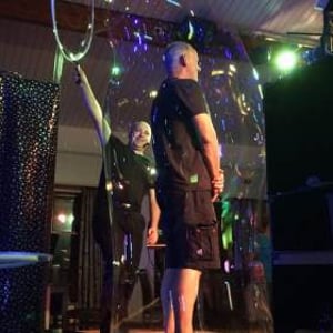 Be INSIDE a giant bubble