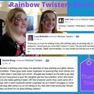 Reviews from Holly's Party