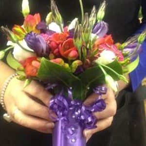 Spring Freesia Hand Tied 
