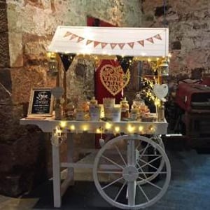 Wedding Candy Cart