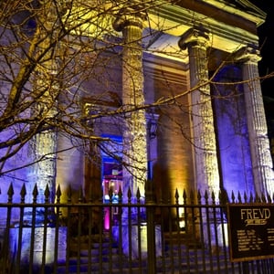 Freuds Entrance Uplighting & Outdoor Floods - Core Event Hire.jpg