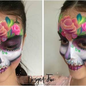 Girly skull design - Design'a Face