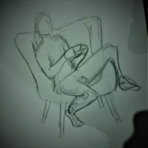 relaxing with a cup of tea!