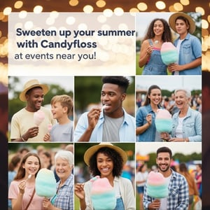 candy floss events leaflet