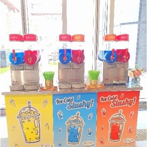 slush machine hire aylin sweets