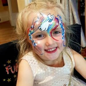 rainbow unicorn wedding Julie 2019