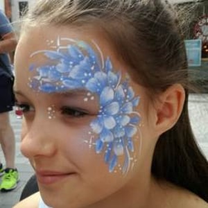 Blue Festival Flowers