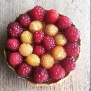 Garden Raspberry tart 2018 