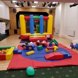 multi coloured package