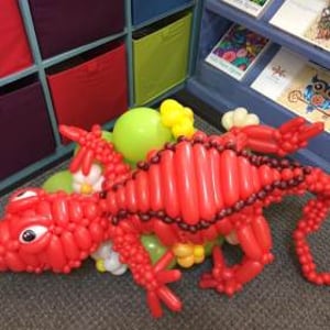 This red Gecko was for the company GeckoRouge