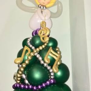 Christmas Balloon angel fit for someone with the love of music