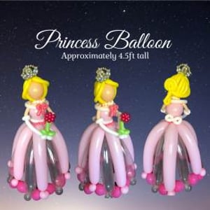 Large balloon princess
