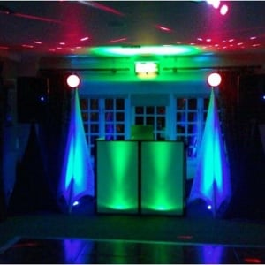 Colour Change inc Mirror Balls