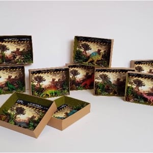 Dinosaur party invitations