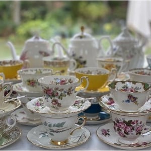 Vintage tea party