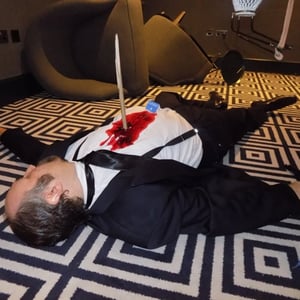 Death by billiard cue