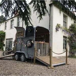 Vintage Horse Box Bar 