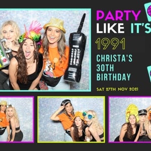Redditch Photobooth 30th Birthday