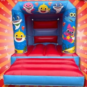 baby shark bouncy castle