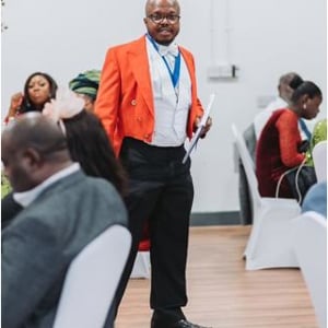 Joe at work in Liverpool