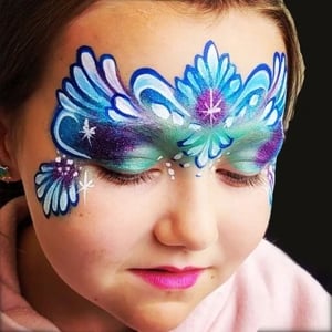 Glasgow face painter Cherry Face Painting
