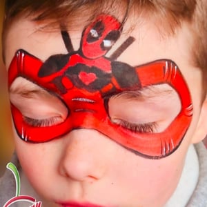 Cherry face painter Glasgow