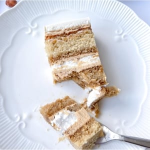 Hazelenut Mousseline Cream cake 