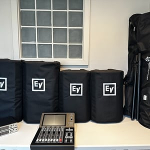 4 Speakers PA Package