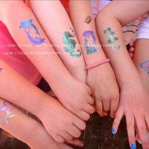 Glitter Tattoos Waterproof Temporary