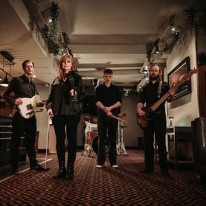 Rock Ceilidh Band looking down Devoncove Hotel