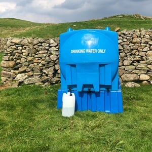 2000 litre static tank pic