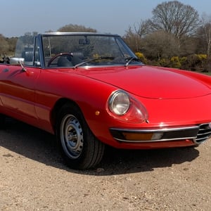 Alfa Romeo Spider for Self Drive Hire