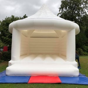 Large White bouncy castle