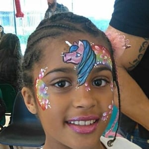 Face Paint unicorn 3