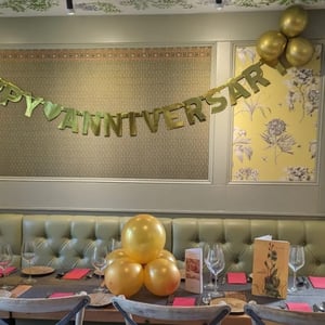 Diamante Golden Anniversary Display