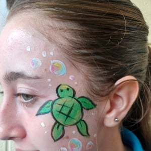 Turtle Motif Facepaint