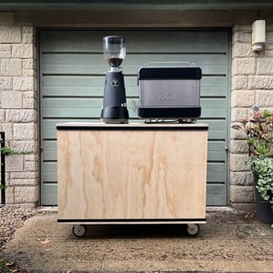 Coffee Cart Wooden