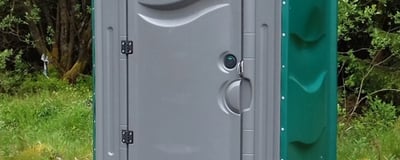 Single portable toilet resize