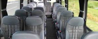 Exec minibus interior
