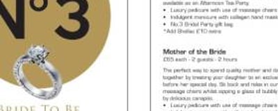 Bride to Be Packages