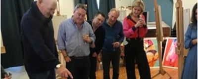 a 50th party in Hadlegh