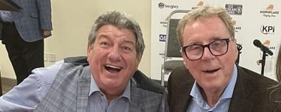 Austin Knight & Harry Redknapp.