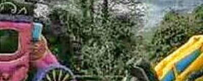 princess carriage & JCB digger