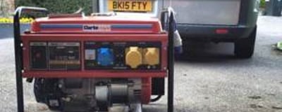 Generator Available Because if the Power Goes Down the Party Doesent Have To!